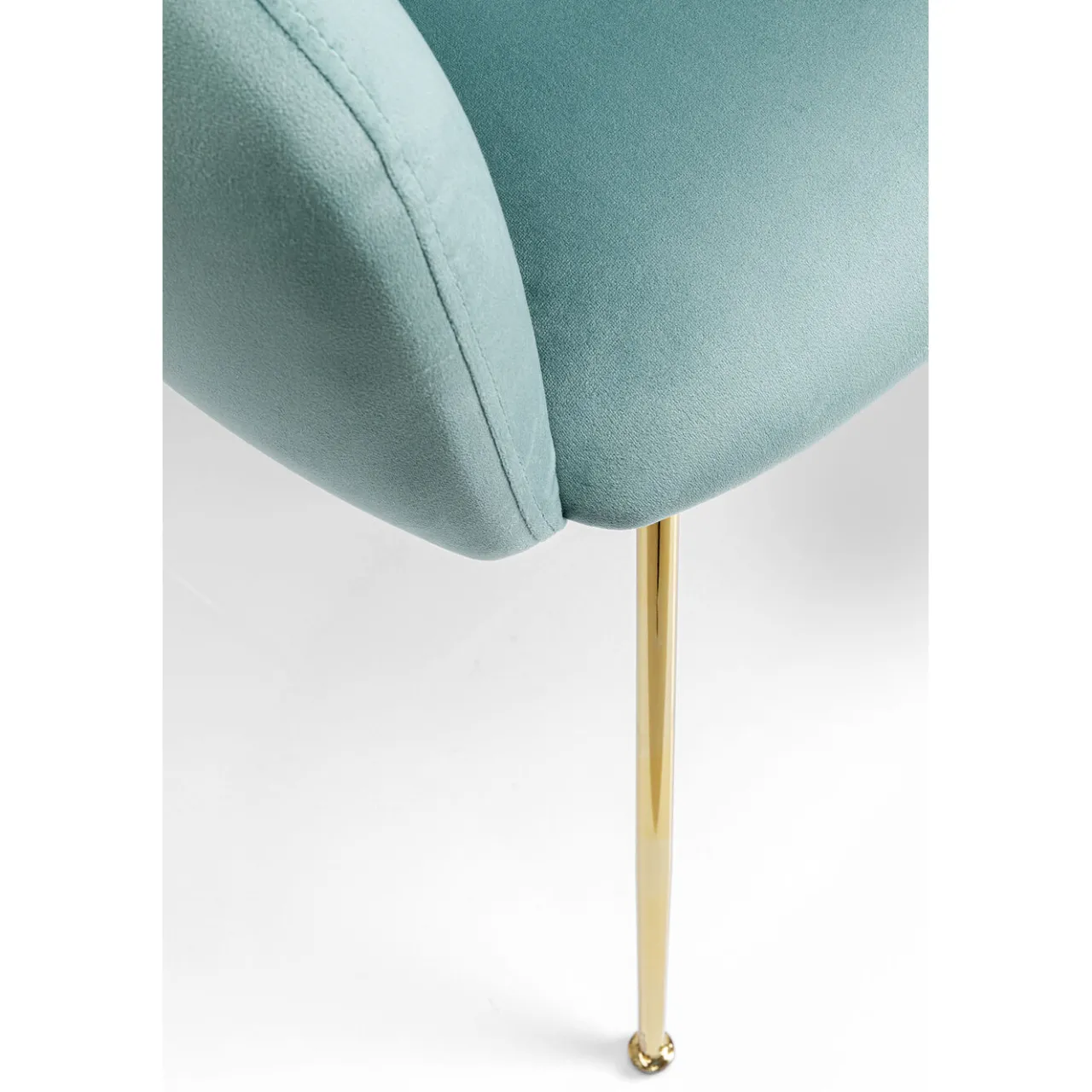 KARE Design Chaise A. Acc. Lorena Turquoise Clearance