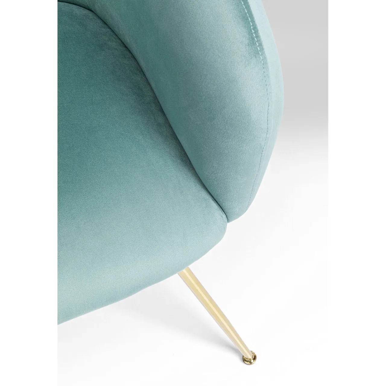 KARE Design Chaise A. Acc. Lorena Turquoise Clearance