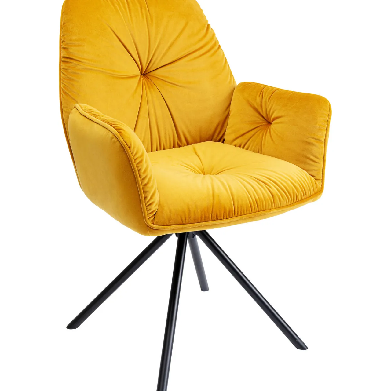 KARE Design Chaise A. Acc. Mila.Jaune New