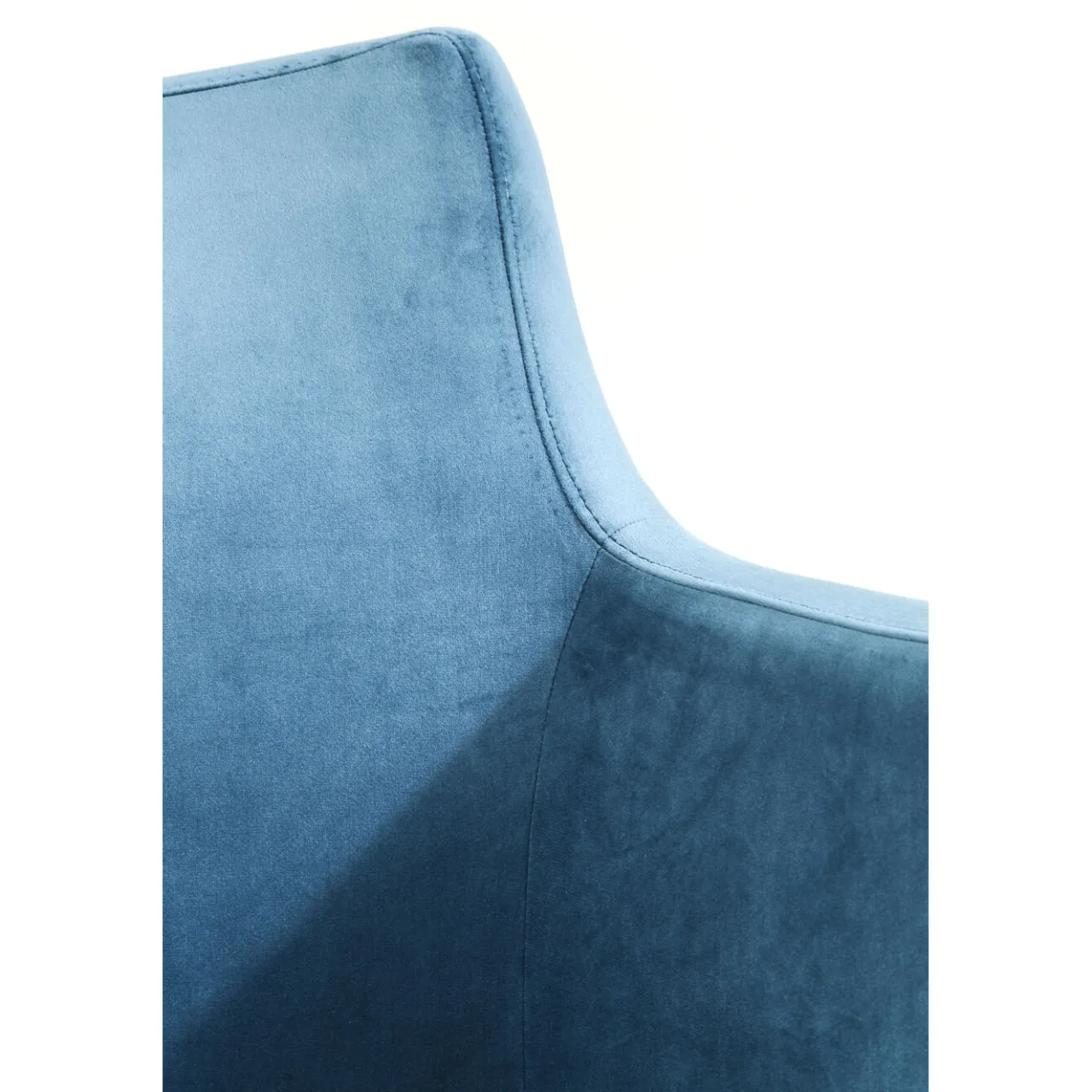 KARE Design Chaise A. Acc. Mode Velours Petrole Hot