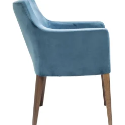 KARE Design Chaise A. Acc. Mode Velours Petrole Hot