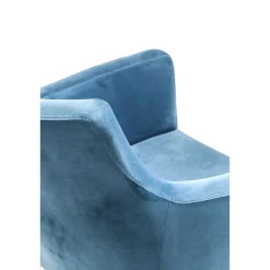 KARE Design Chaise A. Acc. Mode Velours Petrole Hot