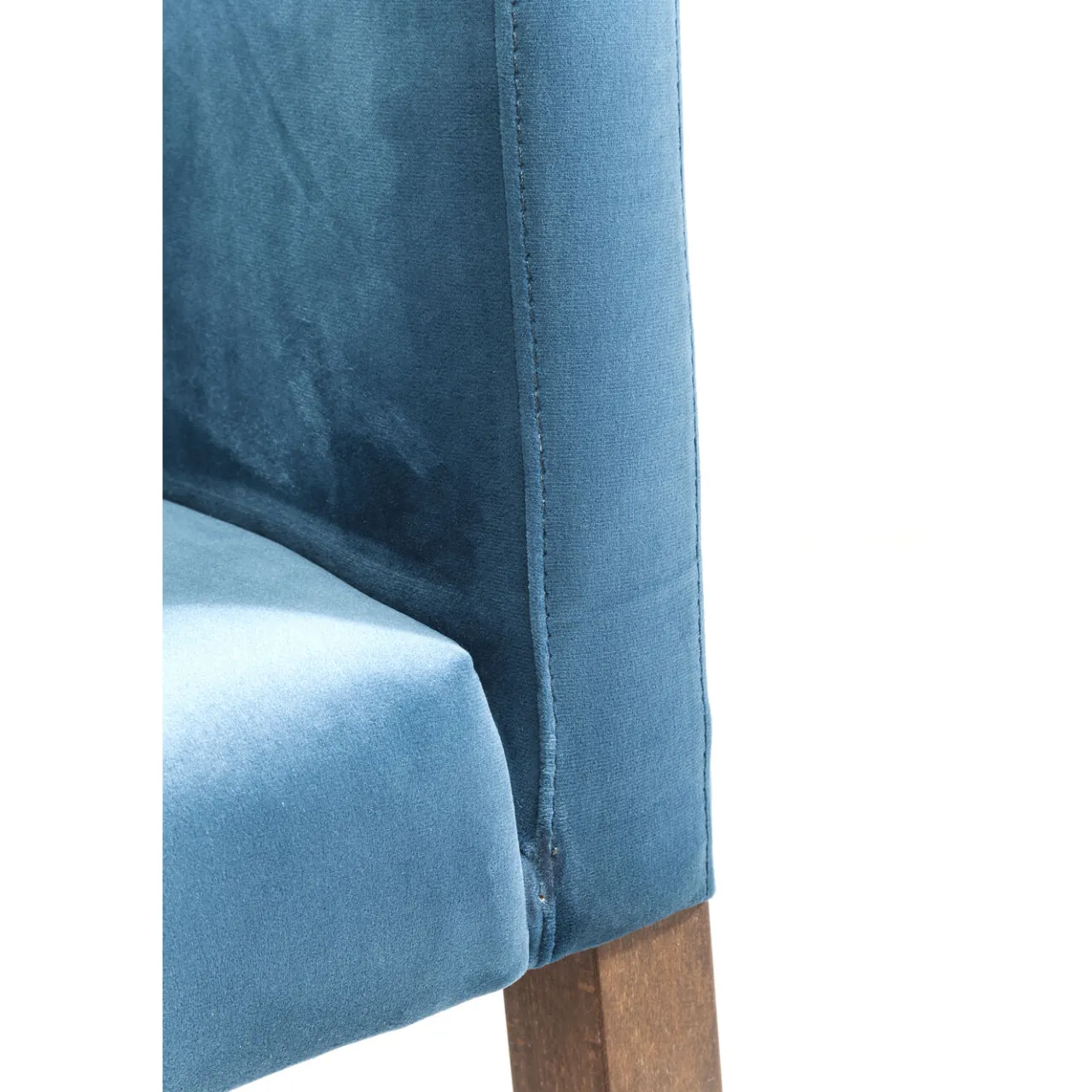 KARE Design Chaise A. Acc. Mode Velours Petrole Hot