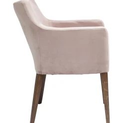 KARE Design Chaise A. Acc. Mode Velours Rose Online