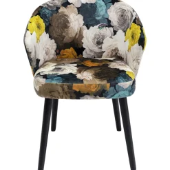 KARE Design Chaise A. Acc. Peony Flower Jaune Clearance