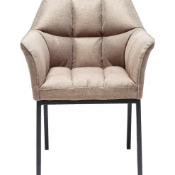 KARE Design Chaise A. Acc. Thinktank Marron Clair New