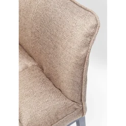 KARE Design Chaise A. Acc. Thinktank Marron Clair New