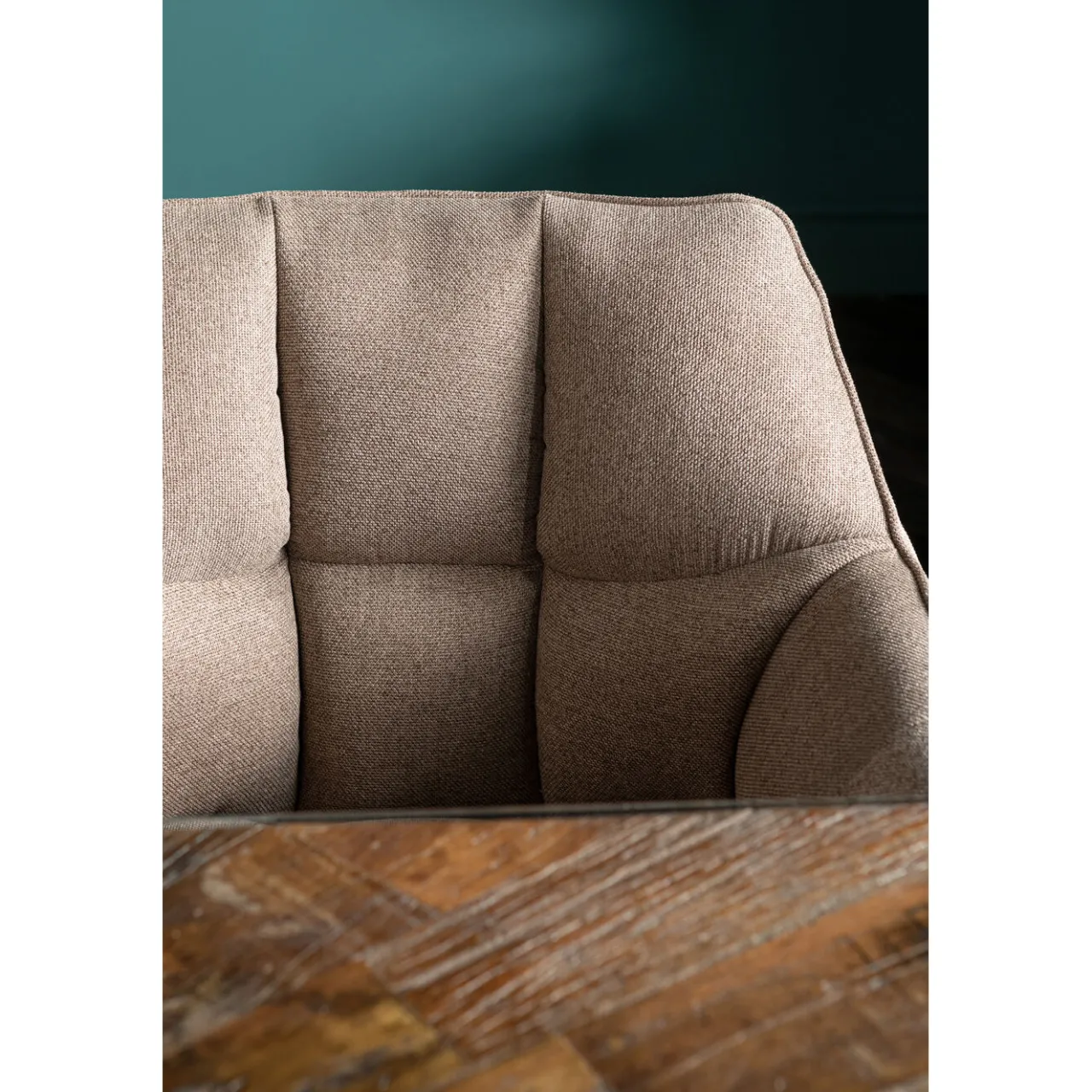 KARE Design Chaise A. Acc. Thinktank Marron Clair New