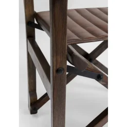 KARE Design Chaise A. Acc. Twist Cuir Marron Hot