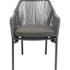 KARE Design Chaise A. Acc.Wave Gris Hot