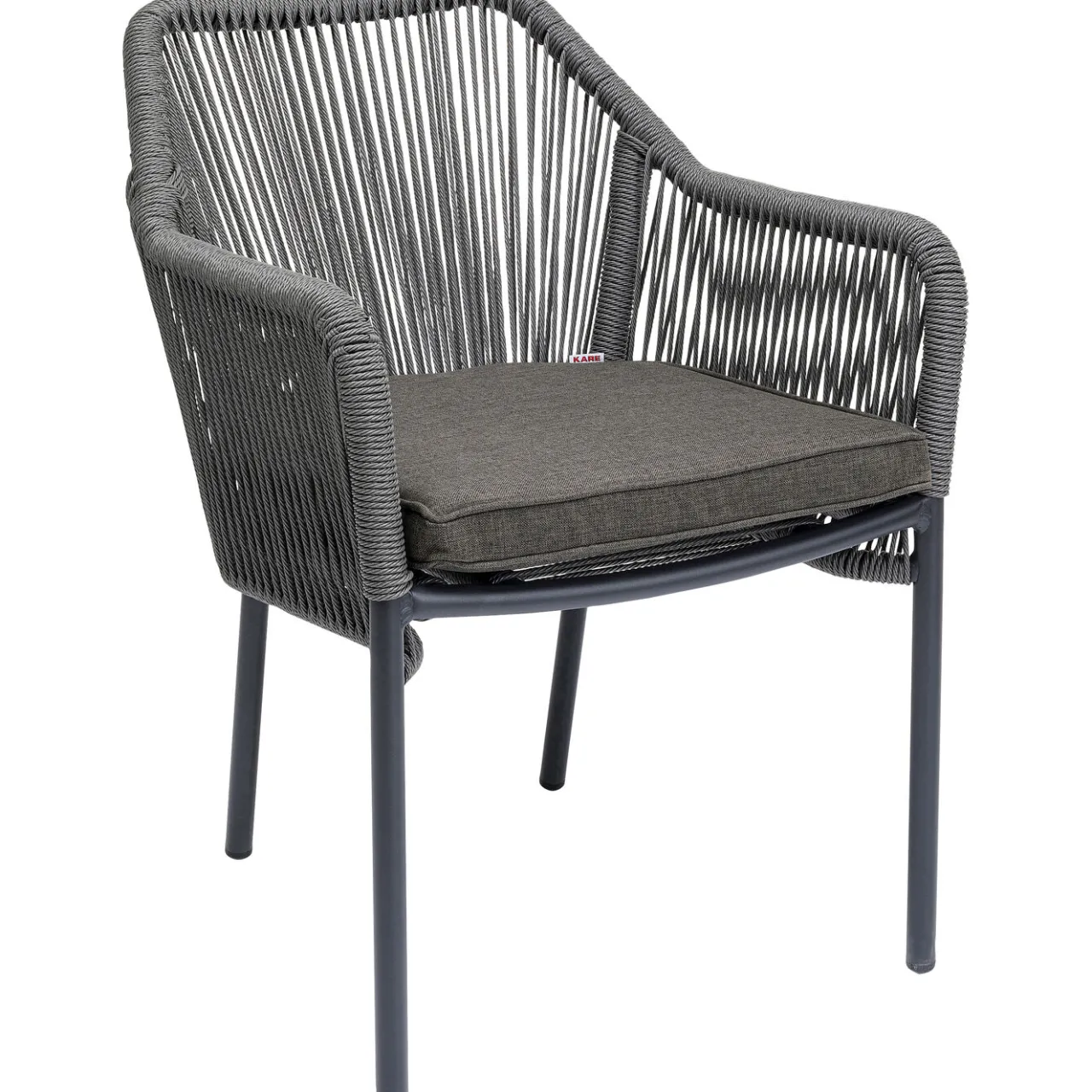 KARE Design Chaise A. Acc.Wave Gris Hot