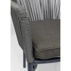 KARE Design Chaise A. Acc.Wave Gris Hot