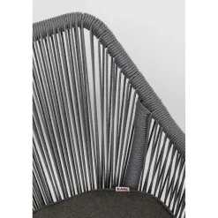 KARE Design Chaise A. Acc.Wave Gris Hot