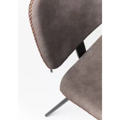 KARE Design Chaise Barber Marron