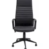 KARE Design Chaise De Bureau Labora Noir Haut Dossier Discount