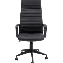 KARE Design Chaise De Bureau Labora Noir Haut Dossier Discount