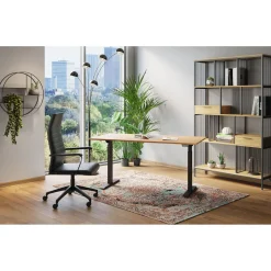 KARE Design Chaise De Bureau Labora Noir Haut Dossier Discount