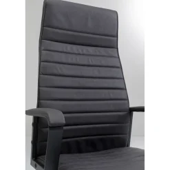 KARE Design Chaise De Bureau Labora Noir Haut Dossier Discount
