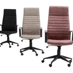 KARE Design Chaise De Bureau Labora Noir Haut Dossier Discount