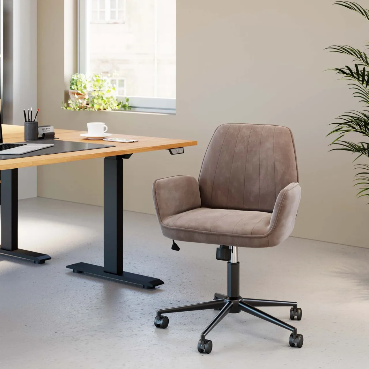 KARE Design Chaise De Bureau Marisa Gris New