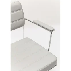 KARE Design Chaise De Bureau Pivotante Dottore Gris Online