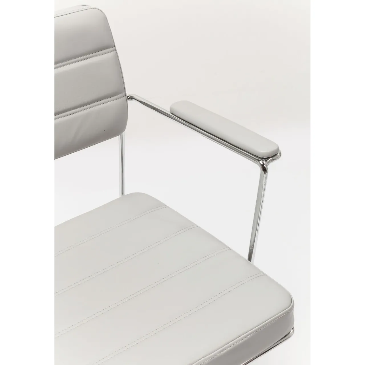 KARE Design Chaise De Bureau Pivotante Dottore Gris Online