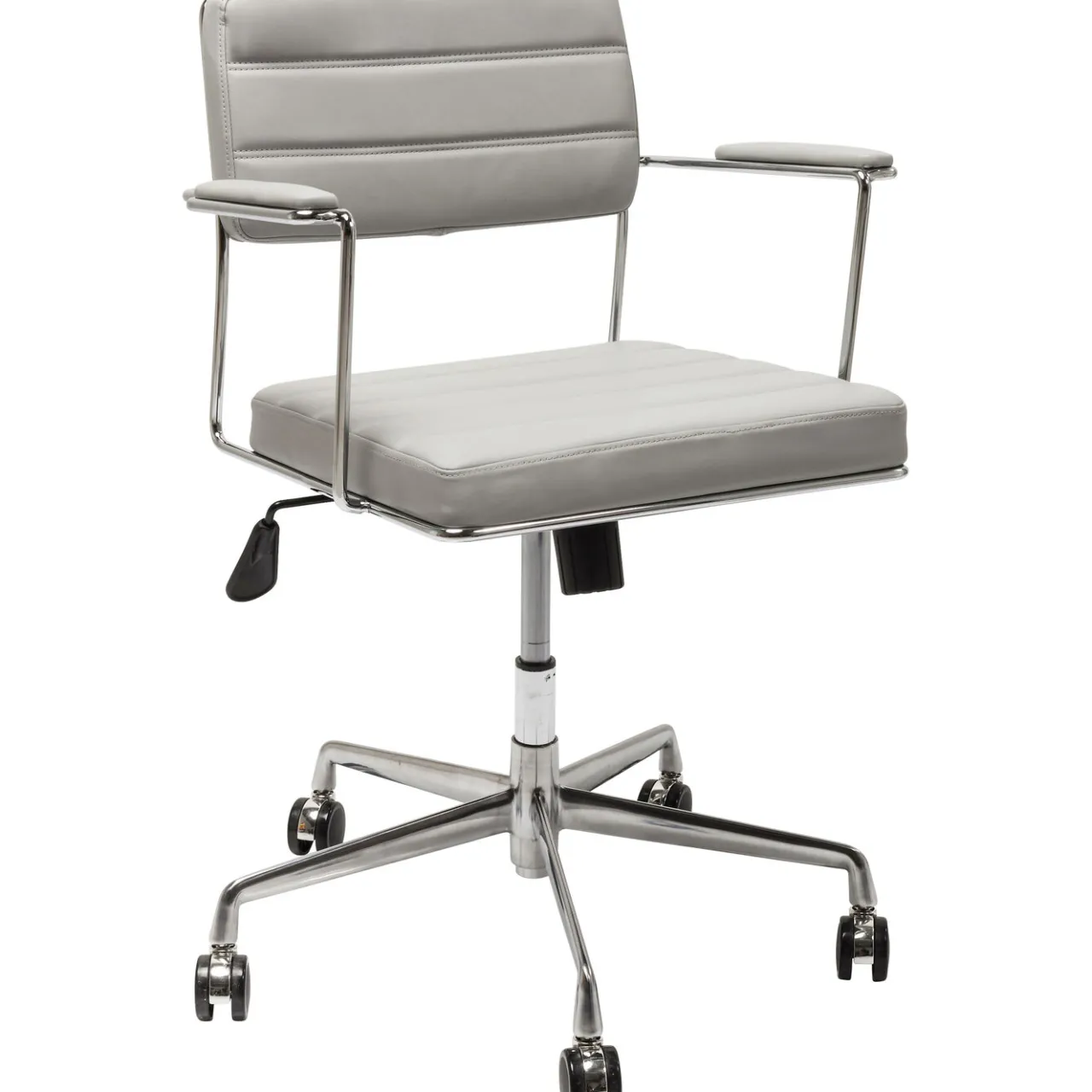 KARE Design Chaise De Bureau Pivotante Dottore Gris Online