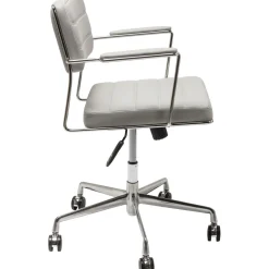 KARE Design Chaise De Bureau Pivotante Dottore Gris Online
