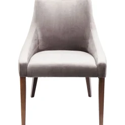 KARE Design Chaise Mode Velvet Gris Discount