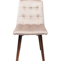 KARE Design Chaise Moritz Velours Gris New