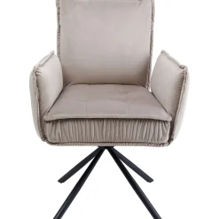 KARE Design Chaise Pivotante A. Acc. Chelsea Gris New