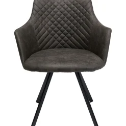 KARE Design Chaise Pivotante Coco Anthracite Outlet