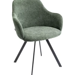 KARE Design Chaise Pivotante Lady Loco Coco Vert Discount