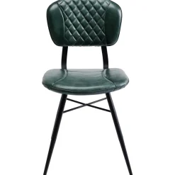 KARE Design Chaise Samba Cuir Vert Fonce Discount