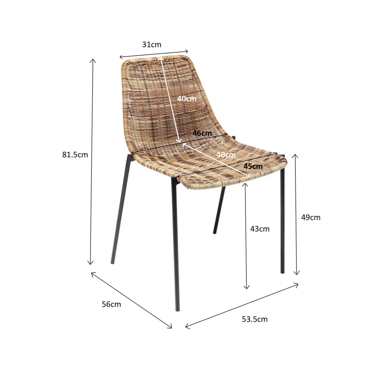 KARE Design Chaise Tansania Hot