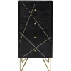KARE Design Commode Gold Vein 4 Tiroirs 40X88Cm Sale