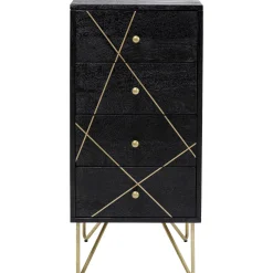 KARE Design Commode Gold Vein 4 Tiroirs 40X88Cm Sale