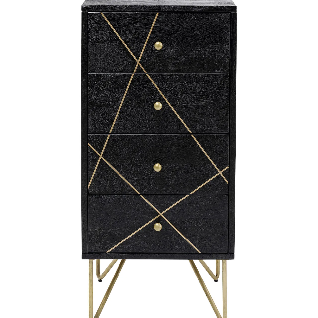 KARE Design Commode Gold Vein 4 Tiroirs 40X88Cm Sale