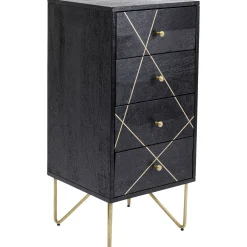 KARE Design Commode Gold Vein 4 Tiroirs 40X88Cm Sale