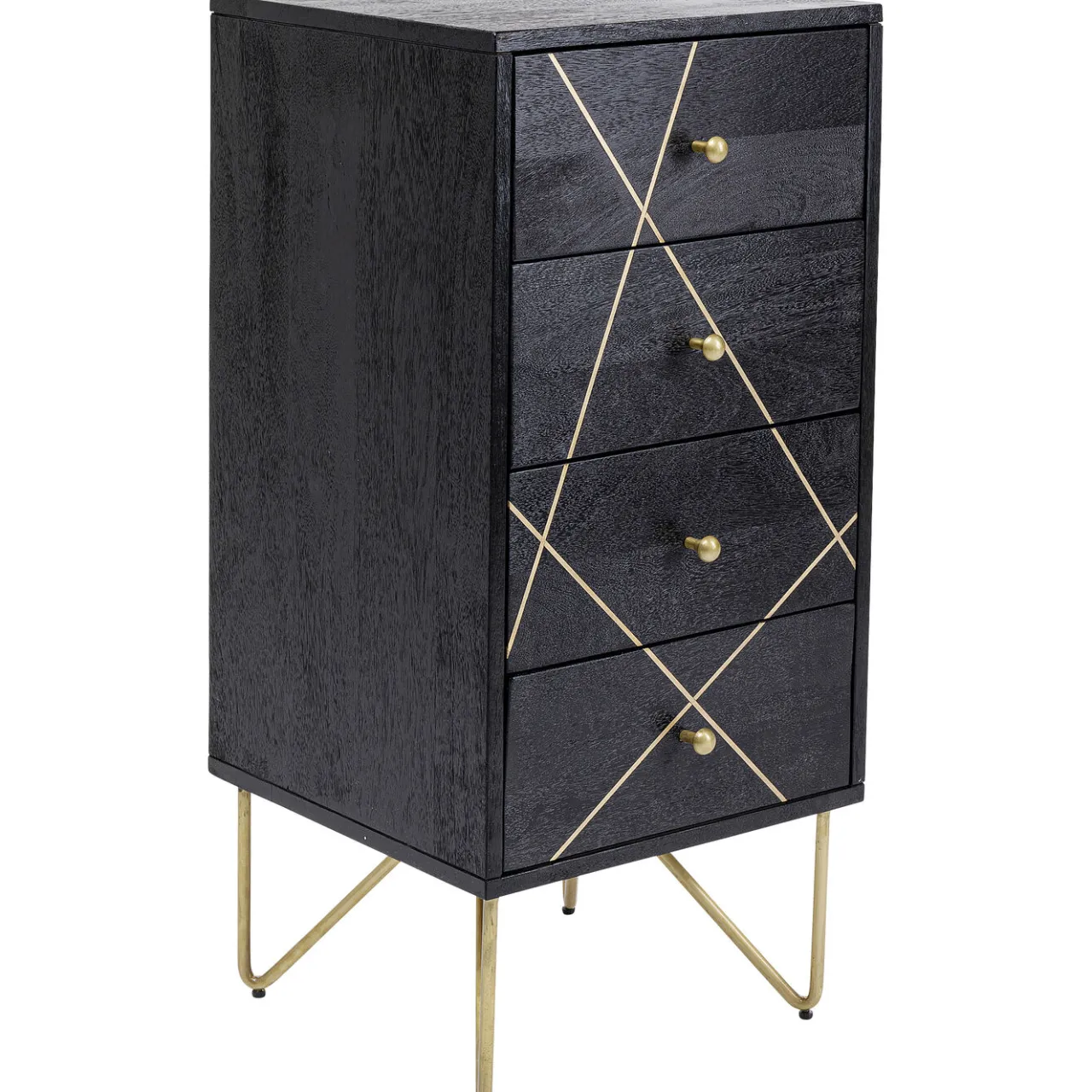 KARE Design Commode Gold Vein 4 Tiroirs 40X88Cm Sale