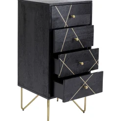 KARE Design Commode Gold Vein 4 Tiroirs 40X88Cm Sale