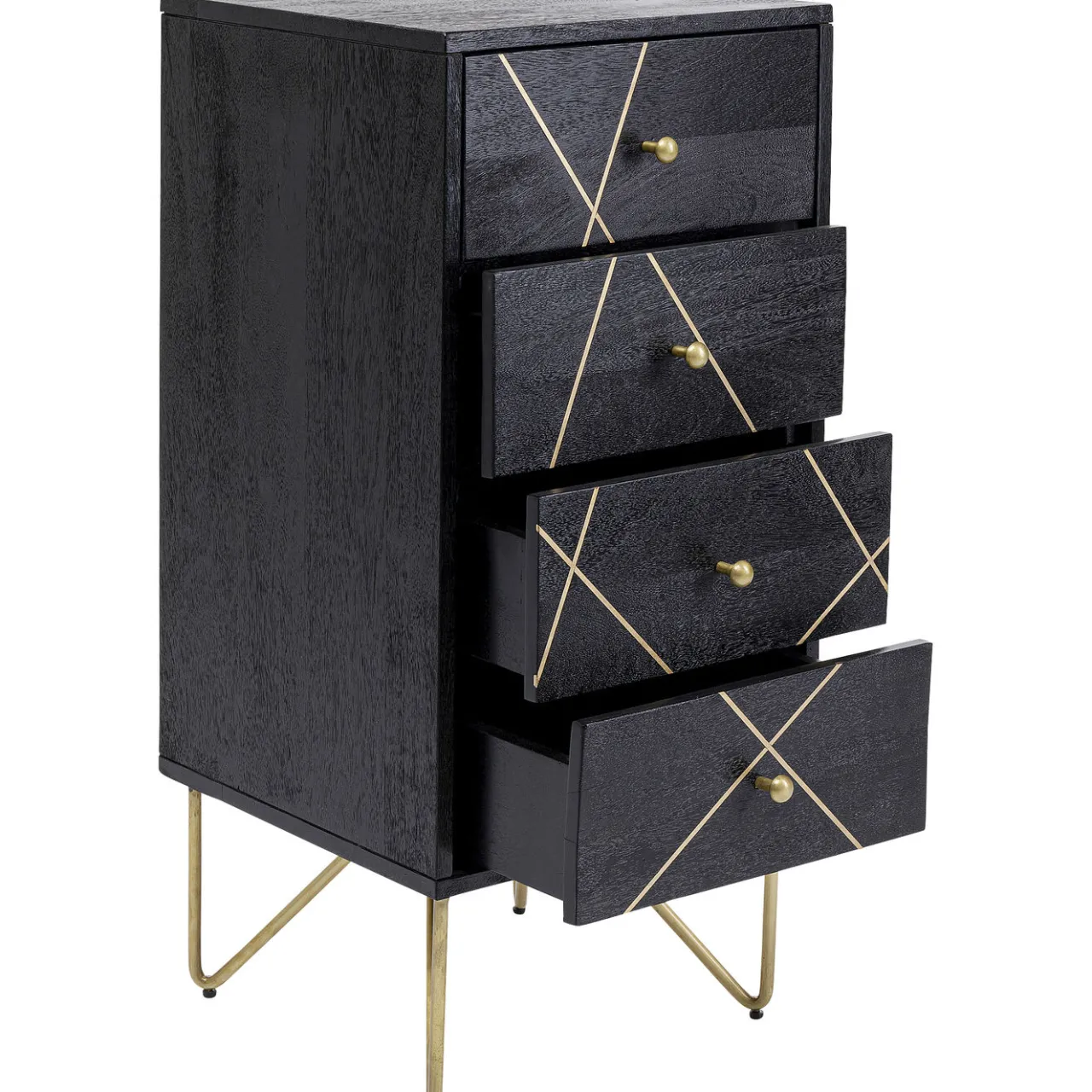 KARE Design Commode Gold Vein 4 Tiroirs 40X88Cm Sale
