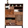 KARE Design Commode Haute Rodeo 3 Portes,8 Tiroirs Sale