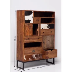 KARE Design Commode Haute Rodeo 3 Portes,8 Tiroirs Sale