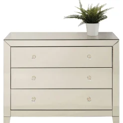 KARE Design Commode Luxury Champagne,3-Tiroirs New