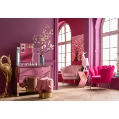 KARE Design Commode Luxury Champagne,3-Tiroirs New