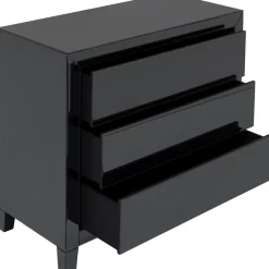 KARE Design Commode Luxury Push 3 Tiroirs Gris New