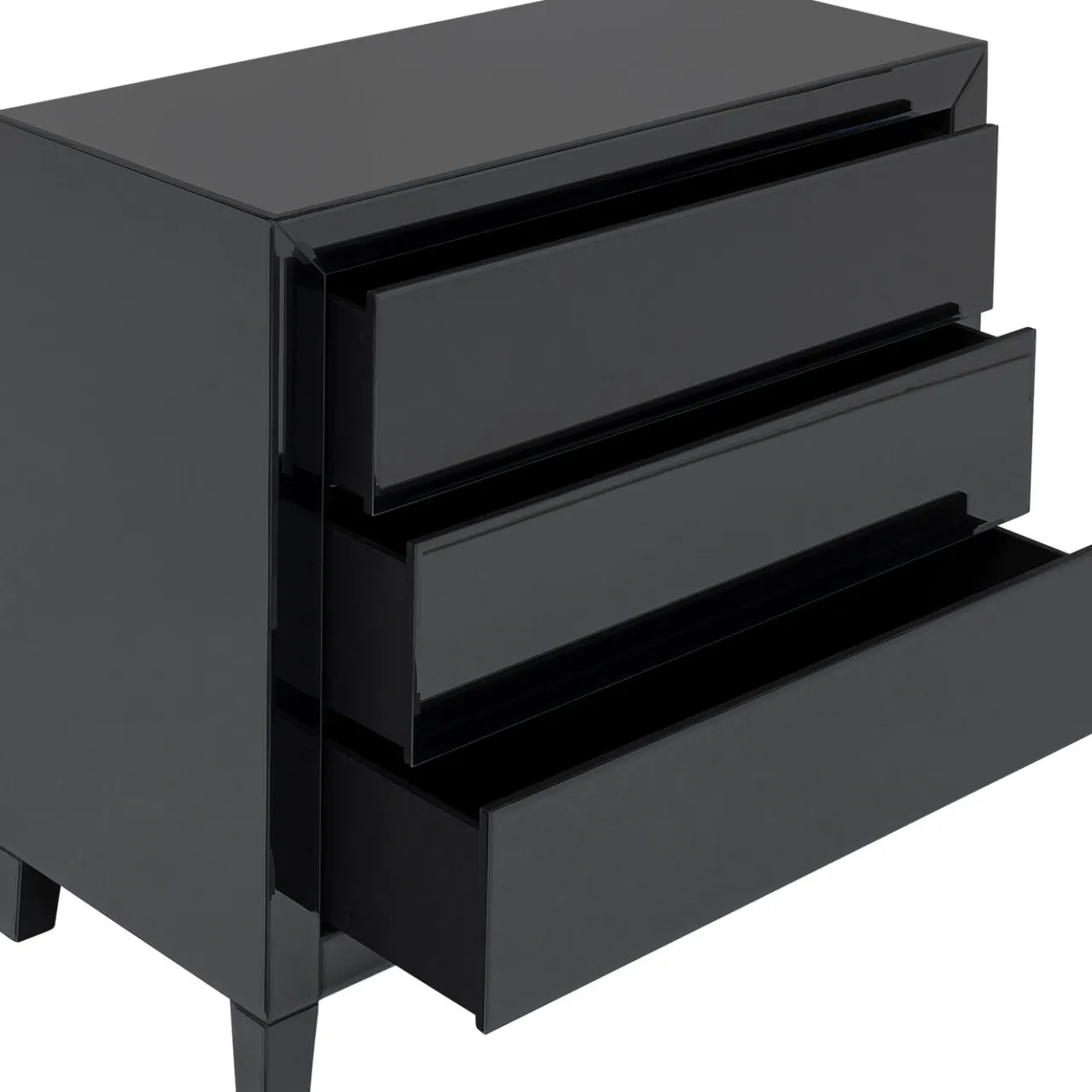KARE Design Commode Luxury Push 3 Tiroirs Gris New