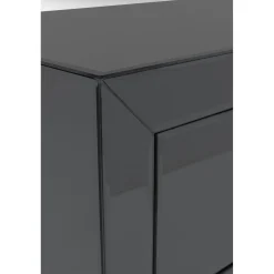KARE Design Commode Luxury Push 3 Tiroirs Gris New