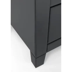 KARE Design Commode Luxury Push 3 Tiroirs Gris New